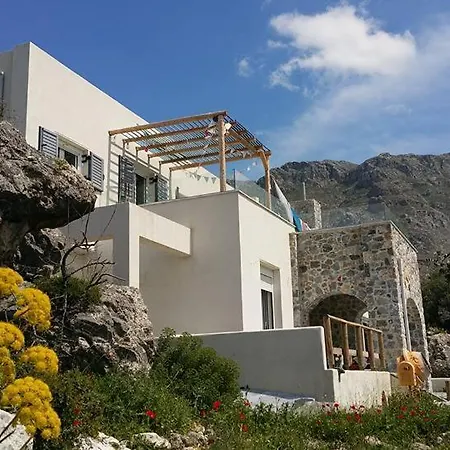 빌라 Eliapetra 4 Bedroom With Hot Tub And Yoga Access